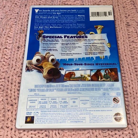 Ice Age the Meltdown - DVD - Picture 2 of 3